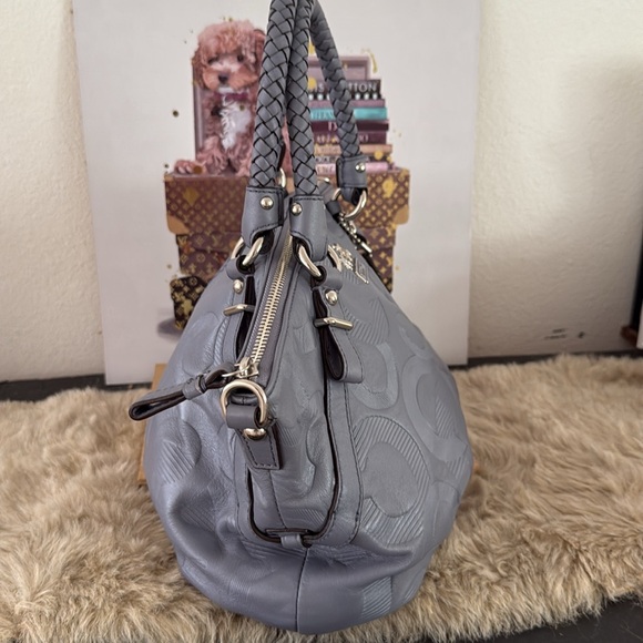 Coach Madison Sophia Embossed Medium Satchel - Picture 4 of 7